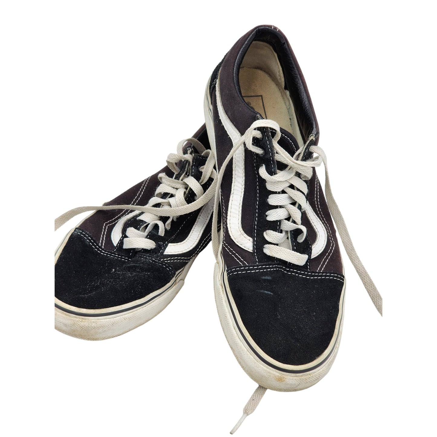 Vans Shoes Men 10.5 Women 12 Old Skool Sneakers Skateboard Low Top Canvas Unisex