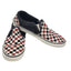 Vans Shoes Men 8.5 Women 10 Checkerboard Slip On Canvas Skater Sneakers Low Top