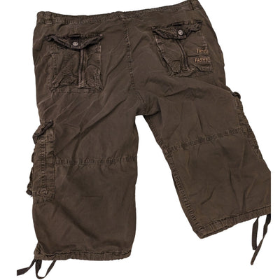 Cargo Shorts Qiao Yun Mens 40 Outdoor Adventure Pocket Belt Loops Rugged Hiking