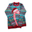 Blizzard Bay Sweater Adult Small Ugly Christmas Flamingo Santa Hat Holiday Party