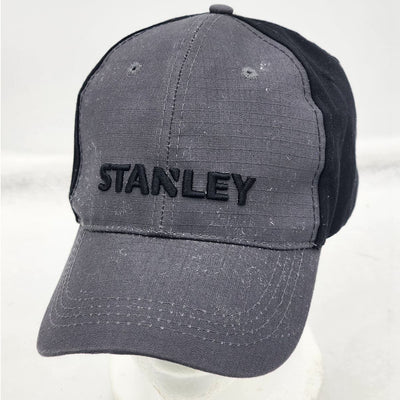 Stanley Tools Hat Black Baseball Cap Snapback Curved Brim