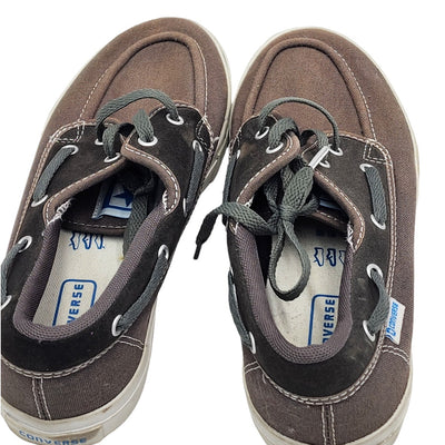 Converse Boat Shoes Mens Size 10 Womens 11.5 Stern Bow Starboard Canvas Slip On