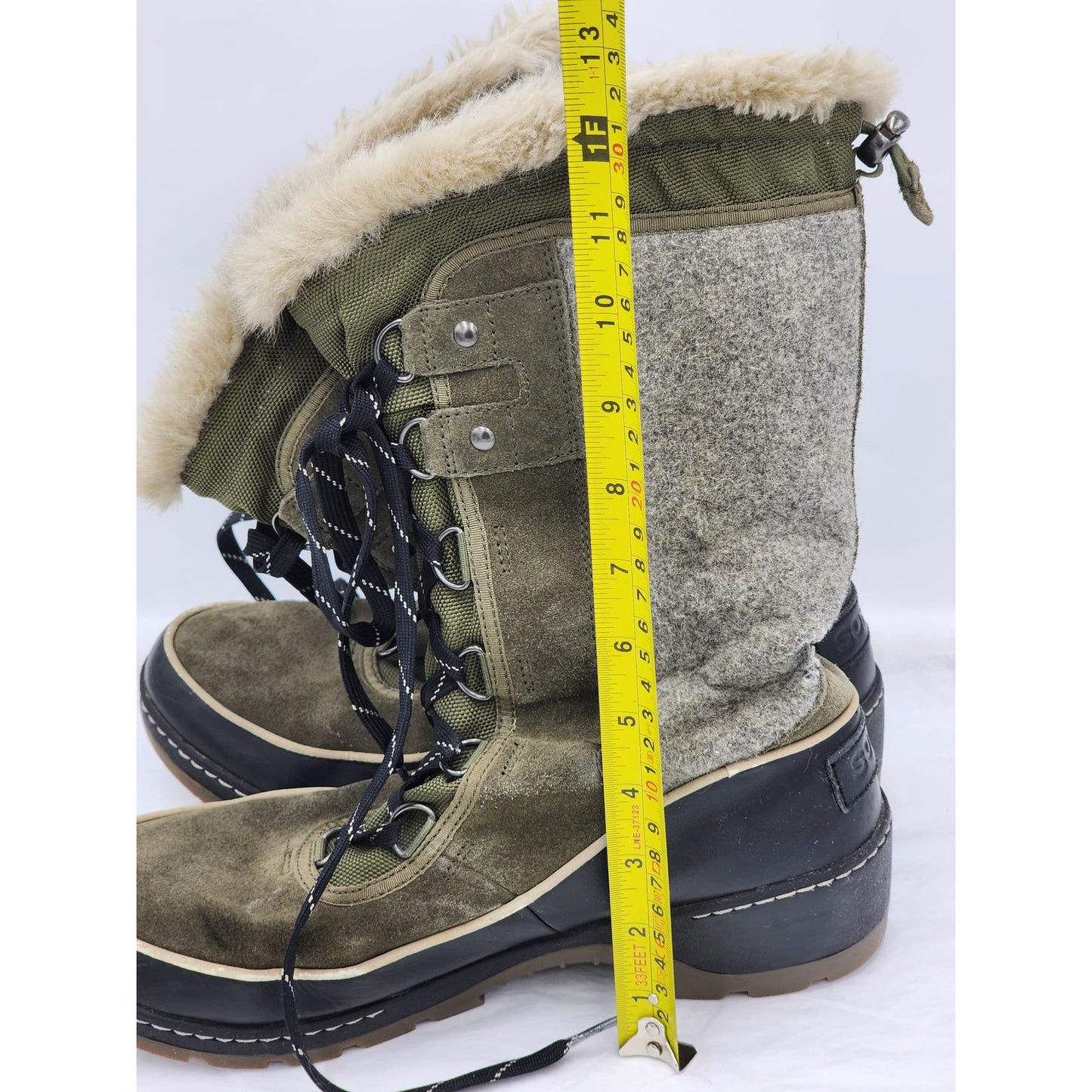 Sorel Boots Womens Size 11 Tall Tivoli High II Winter Snow Outdoors NL2733-383