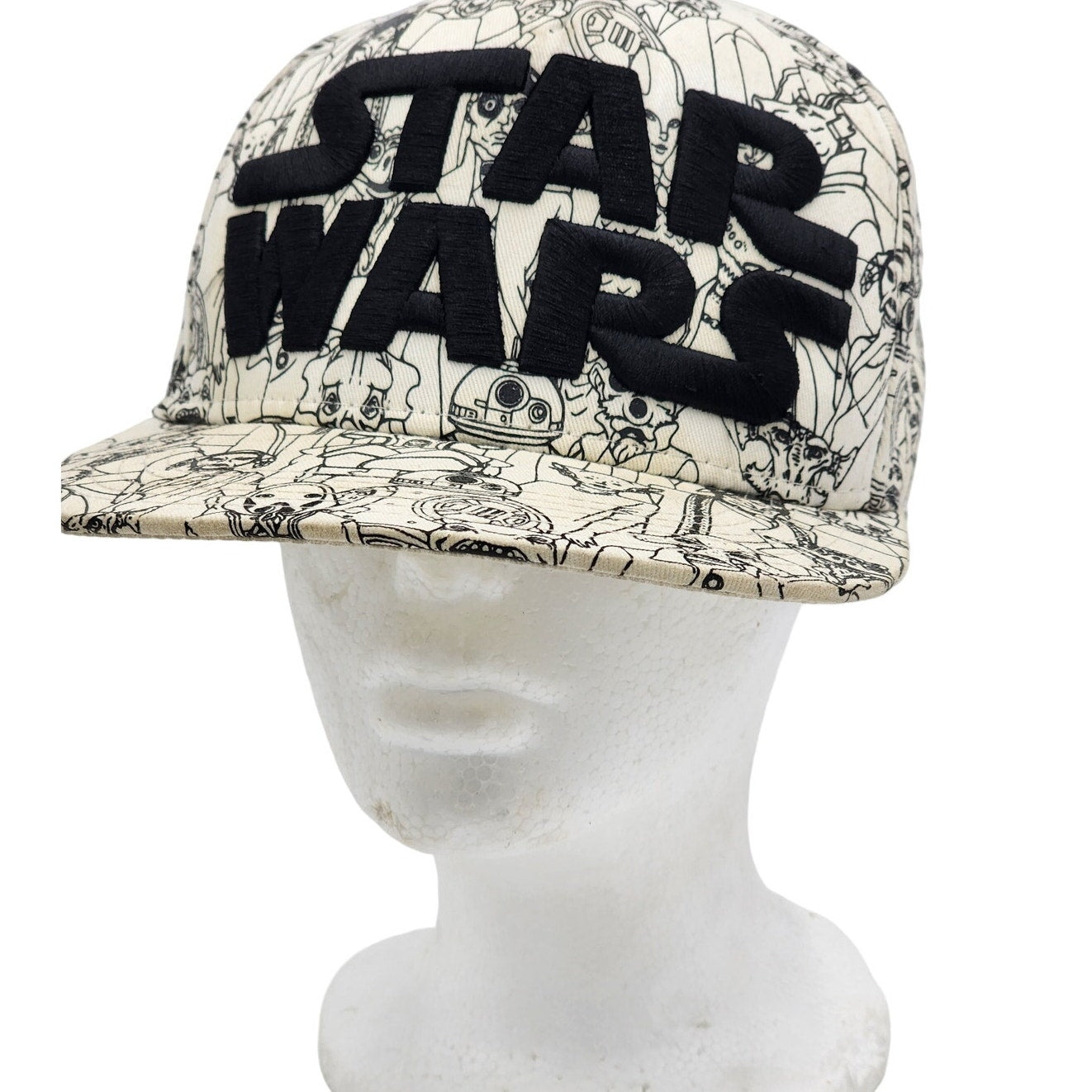 Star Wars Hat Snapback Embroidered Logo Character Print Cap Adjustable Cap