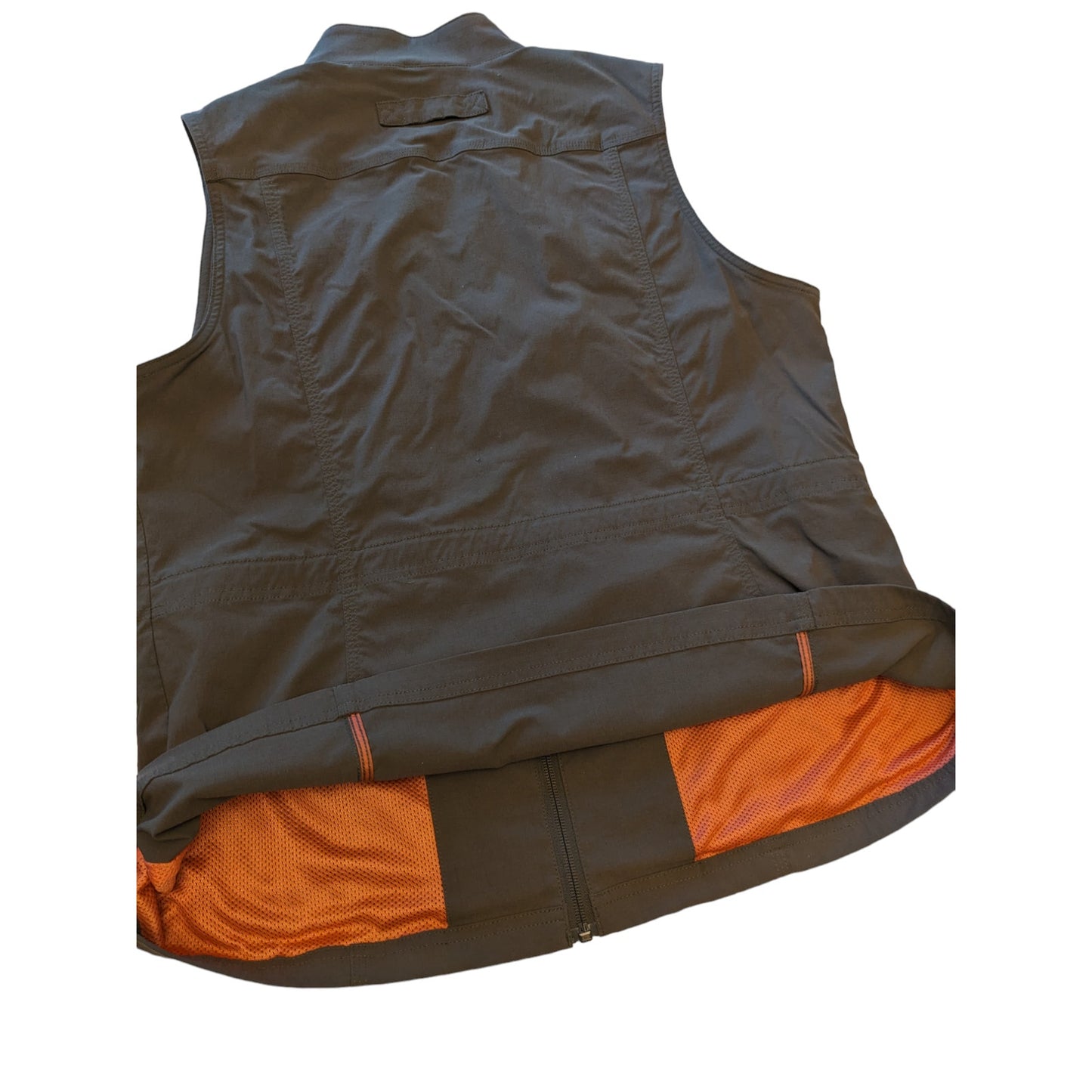 Duluth Trading Vest Mens Large Utility Sleeveless Work Outdoors Fishing Pockets