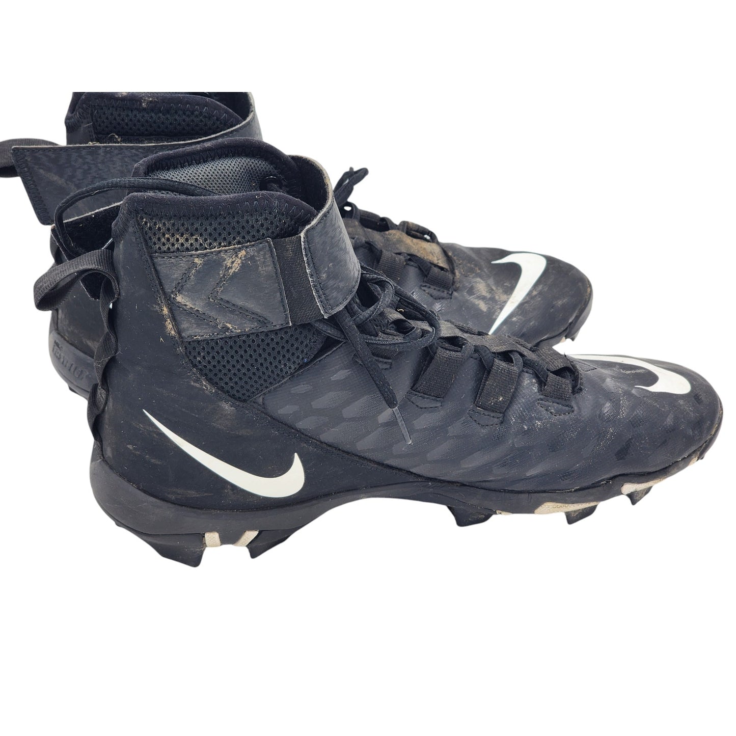 Nike Shoes Force Savage Shark 2 Men 12 Football Cleats Black FastFlex BV0151-001