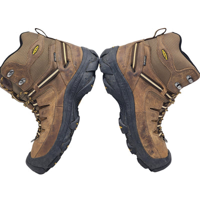 KEEN Boots Womens 11 Targhee Mid Waterproof Dry Hiking Shoes 200g 52003-SBOC