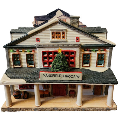 Lemax Dickensvale Manfield Grocery Christmas Village House Vintage 1995 Box