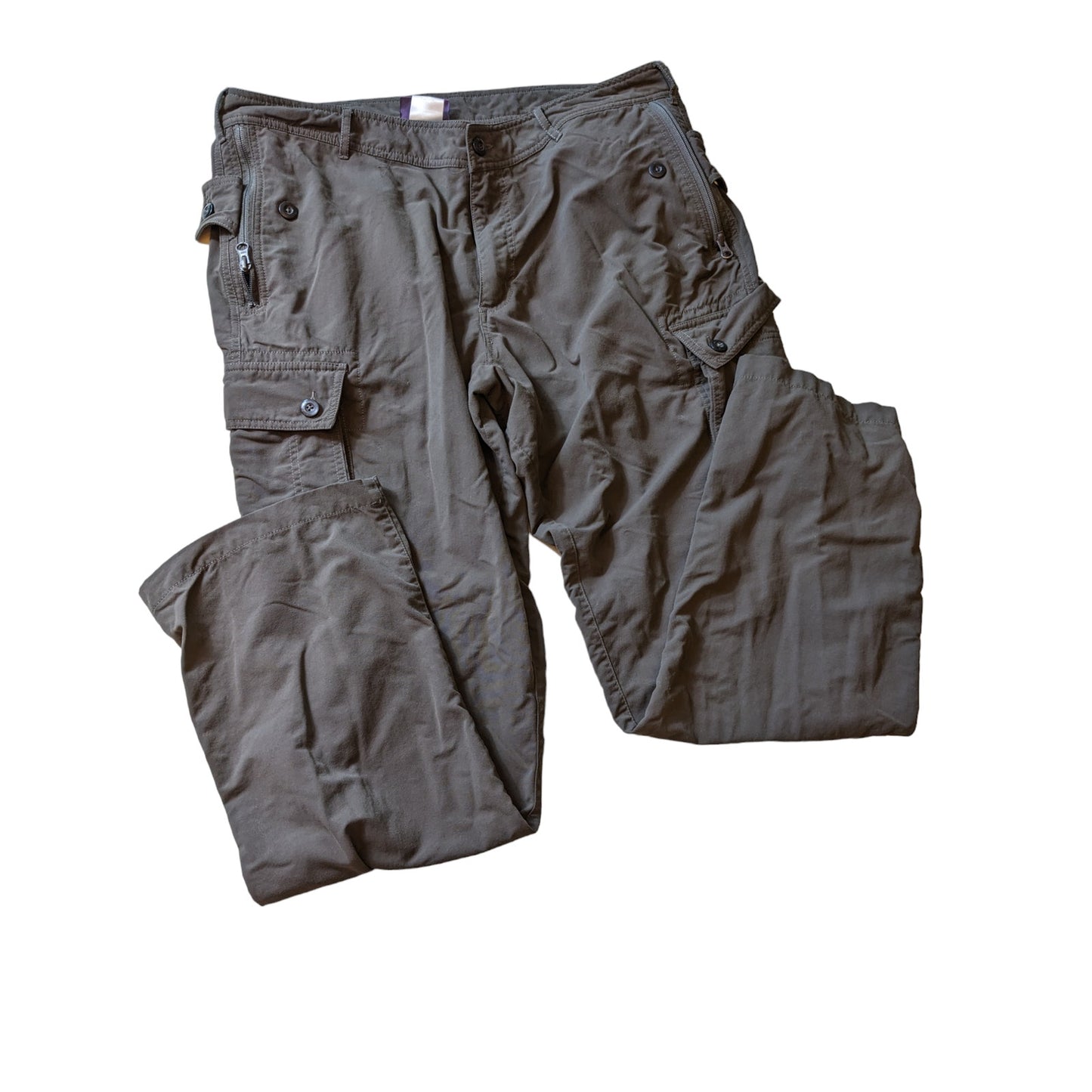 Clothing Arts Pants Men 38 Adventure Cargo Secure Pocket Outdoor Hiking Trekking