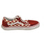 VANS Sneakers Red Checkered Shoes Canvas Mens 5.5 Womens 7 Low Top Skater 507452