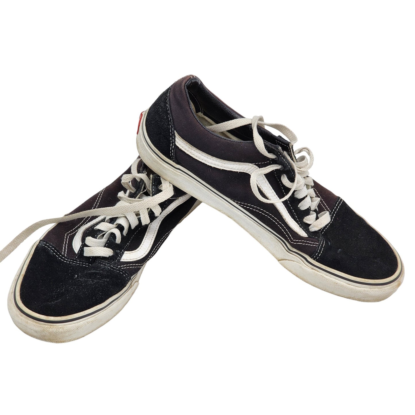 Vans Shoes Men 10.5 Women 12 Old Skool Sneakers Skateboard Low Top Canvas Unisex