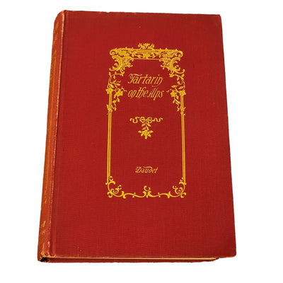 Tartarin On Alps Alphonse Daudet Hardcover Classic Literature Illustrated 1894