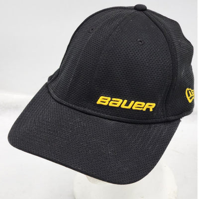 Bauer Hat New Era 39Thirty Small Medium Flex Fit Hockey Black Athletic