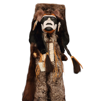 La Ne Ayo Spirit Mask Blackfeet Warrior Native American Indian Creek Tribe 47"