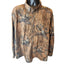 Noble River Hunting Shirt Men XXL Deer Camo Print Button Down Outdoorsman Rugged