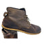 Vintage Levis Boots Mens 13 Brown Leather Canvas Lace Up Rugged Workwear 51657