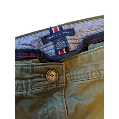 Tommy Hilfiger Cargo Pants Womens 16 Multiple Pockets Button Closure Adventure