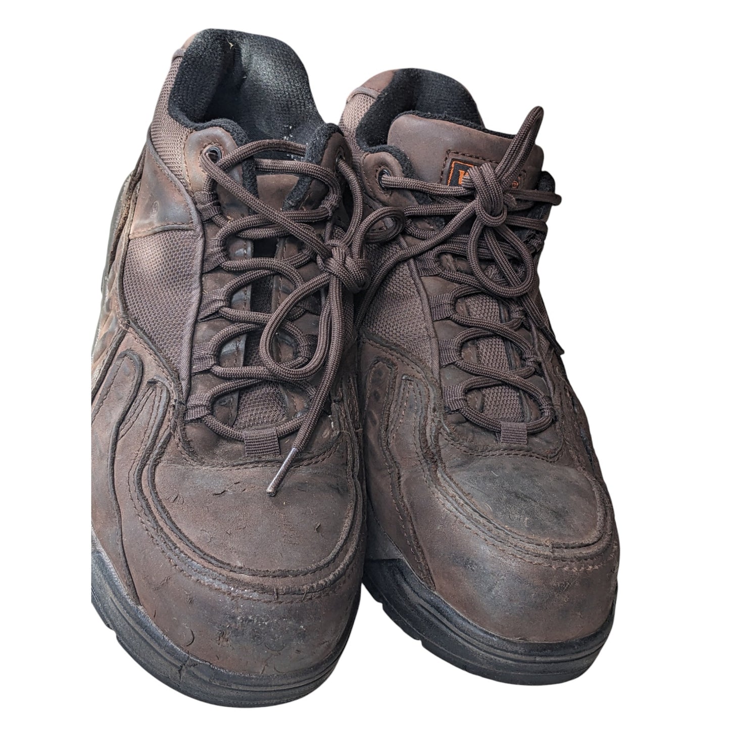 Red Wing Shoes Worx Mens 11 WW Steel Toe Work Leather F2413 Slip Heavy Duty