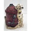 Dalmatian Fire Hydrant Piggy Bank Firefighter Firemen Savings Bank Dog Decor 6"