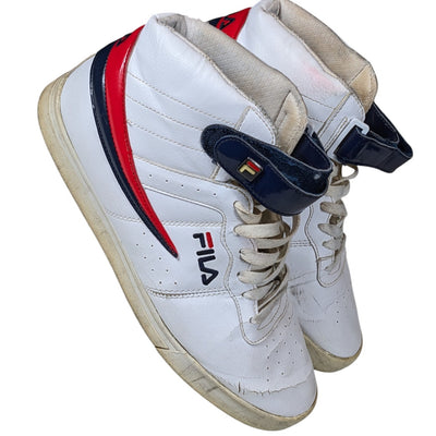 FILA Sneakers Men Size 10 White Shoes Athletic High Top Casual Shoes Retro Style