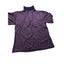 Ben Hogan Polo Golf Shirt Mens Large Purple Micro Houndstooth Short Sleeve