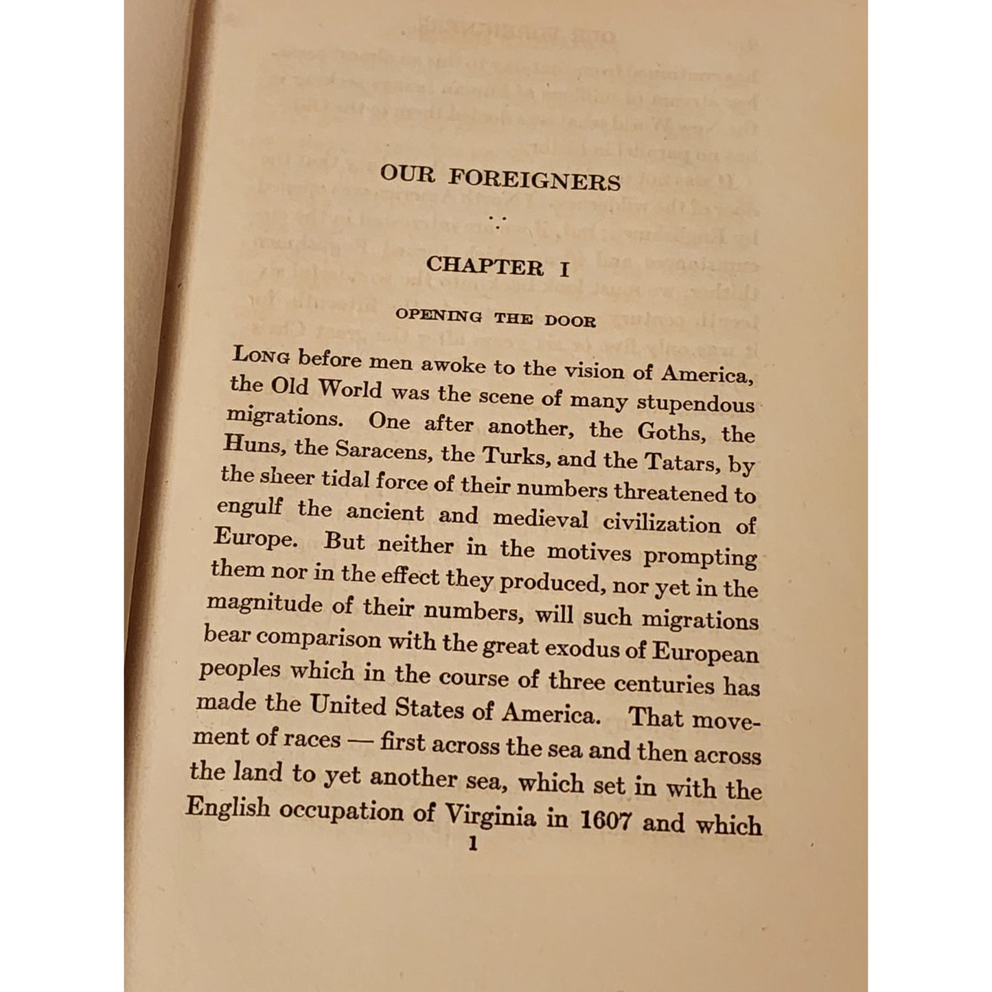 Our Foreigners Samuel Orth Abraham Lincoln Edition Vol 35 Chronicle Americans