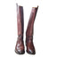 Frye Riding Boots Womens 8 Tall Knee High Brown Western Harness Equestrian Boho