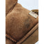 UGG Boots Womens Size 6 Bailey Short Tall Folded Chestnut Faux Fur 1873