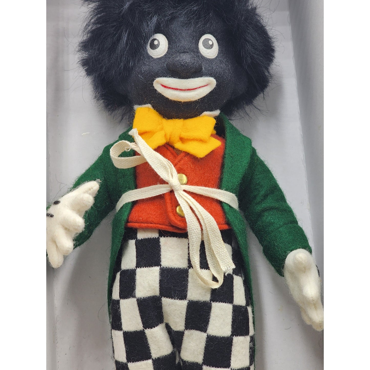 R John Wright Collectible Doll Limited 628/2500 Felt 1996 Rare COA Original Box