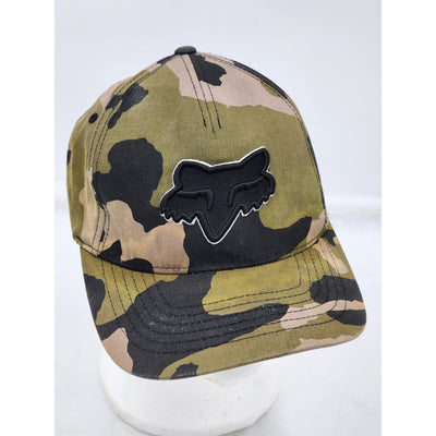 Fox Head Racing Hat Camo Baseball Cap Flexfit Small Medium