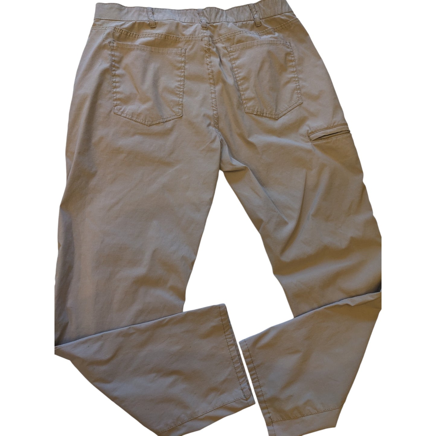 Denali Pants Mens 36x30 Khaki Straight Outdoor Travel Hiking Adventure Trousers