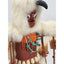 Kachina Eagle Dance Figurine Native American Art Signed IMSB Southwestern 17"