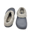 Crocs Shoes Dual Comfort Mens Size 12 Faux Fur Gray Slip On Winter Clogs Cozy