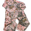 Cabelas Loungewear Set Camo Womens Large Pink Sleep Fleece Two Piece Set Pajamas