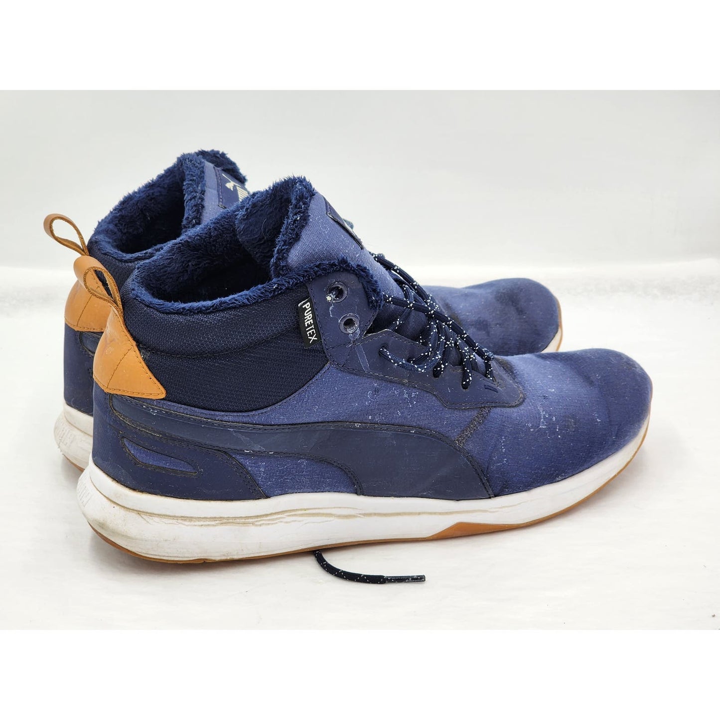 Puma Activate Mid-Cut Boots Sneakers Lace Up Puretex Soft Foam Mens Shoes Sz 13