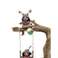 Large Kachina Tree Hopi A. Francis Native American Mudhead Clowns Owl Signed 20"