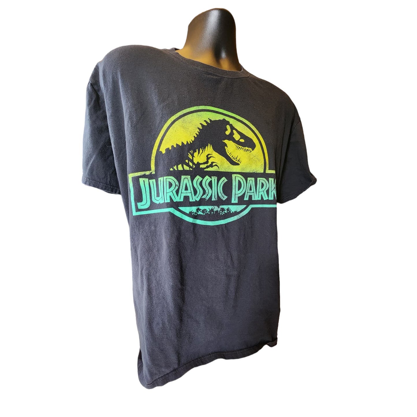 Jurassic Park Shirt Mens XXL T Rex Tee Graphic Retro Movie Dinosaur Distressed