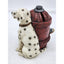 Dalmatian Fire Hydrant Piggy Bank Firefighter Firemen Savings Bank Dog Decor 6"