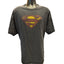 Superman T Shirt Mens 2X Black Graphic Tee Vintage Style DC Comics Short Sleeve