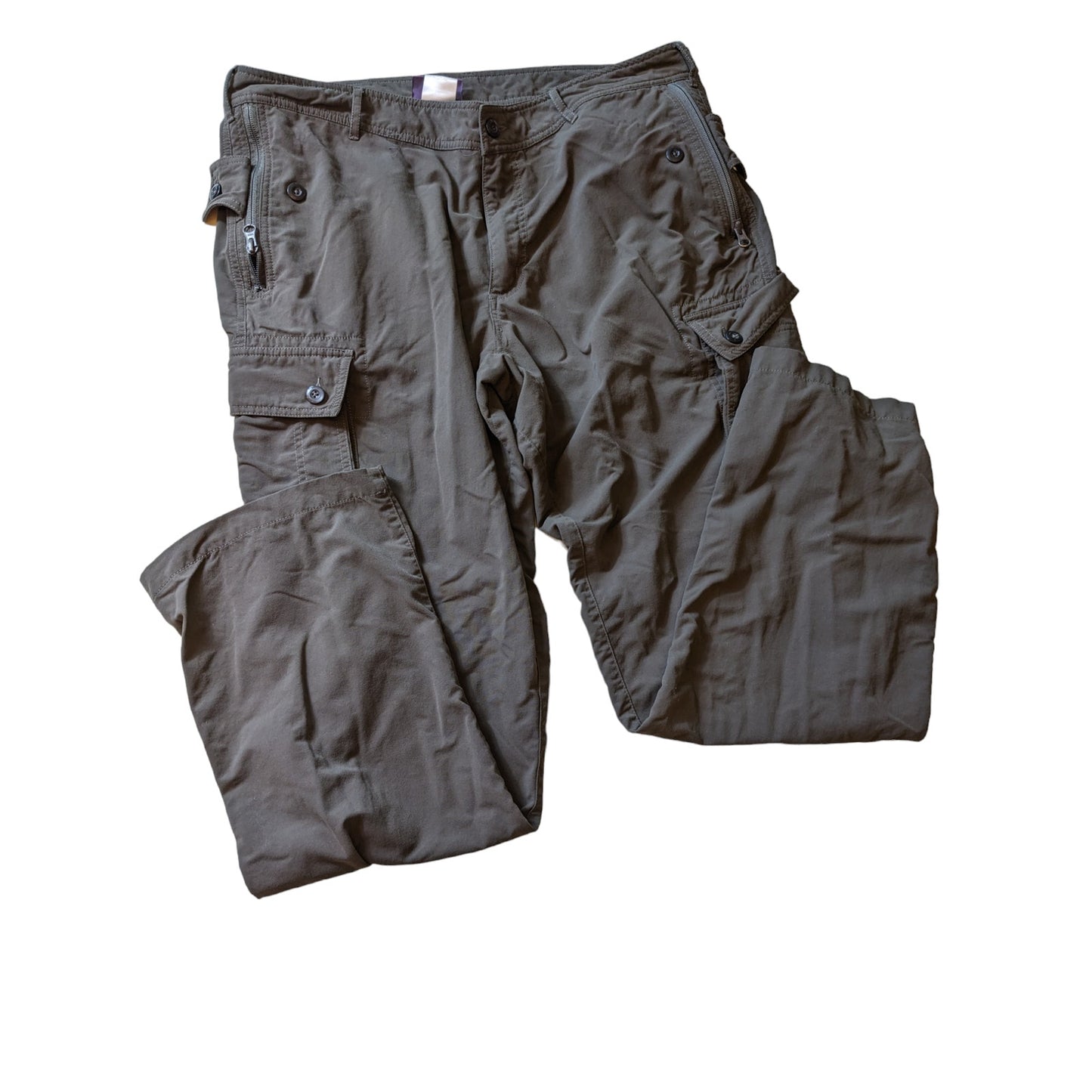 Clothing Arts Pants Men 38 Adventure Cargo Secure Pocket Outdoor Hiking Trekking