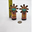 Native American Kachina Hopi Sunface Walter Hughte Carved Southwest Tribal 4"