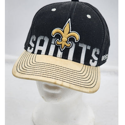 Reebok New Orleans Saints Baseball Hat NFL Equipment On Field L/XL Cap Flexfit