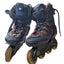 Vintage K2 Rollerblades Flight 76 Womens 9 Inline Skates Hyper Wheels 78A Retro