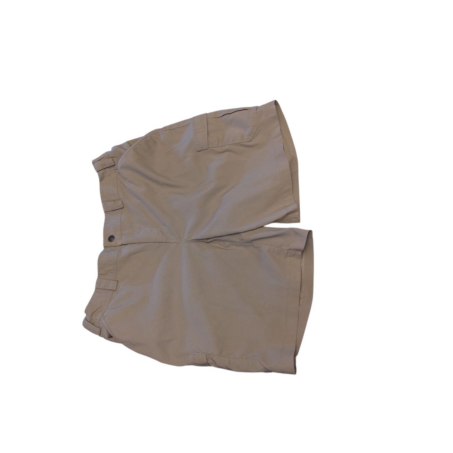 Duluth Trading Shorts Womens 18W Cargo Khaki Work Outdoor Utility Hiking Pockets