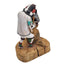 Kachina Signed Earl Dino Sunaweuma Hopi Kokopelli Native American Sculpture 9"