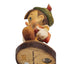 Vintage ANRI Disney Pinocchio 695 Figurine Carved Italy Wood School Apple 4"