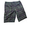 No Fear Cargo Board Shorts Mens 38 Plaid Pockets Skateboarding Skater Streetwear