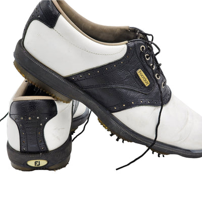 FootJoy Golf Shoes DryJoy Mens 9M Softspikes OptiFlex Lace Up Cleats 53597