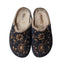 Taos Shoes Woolderness Womens 38 7-7.5 Wool Slippers Felt Floral Clogs Slip On