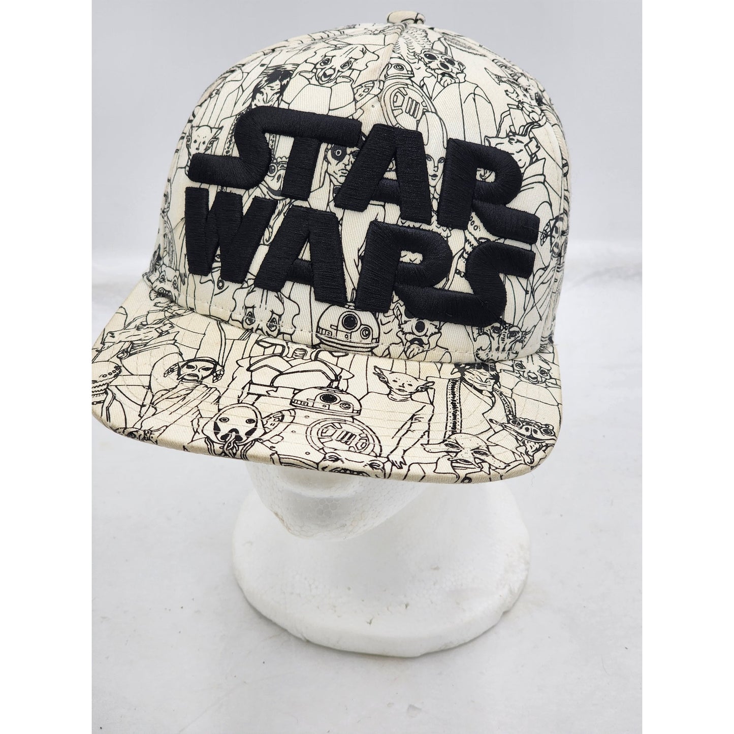 Star Wars Hat Snapback Embroidered Logo Character Print Cap Adjustable Cap